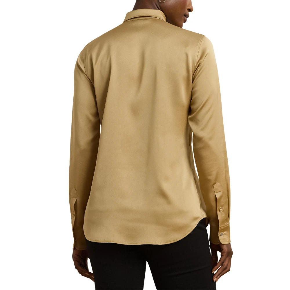 Πουκάμισο Classic Fit από Σατέν Charmeuse Lauren Ralph Lauren