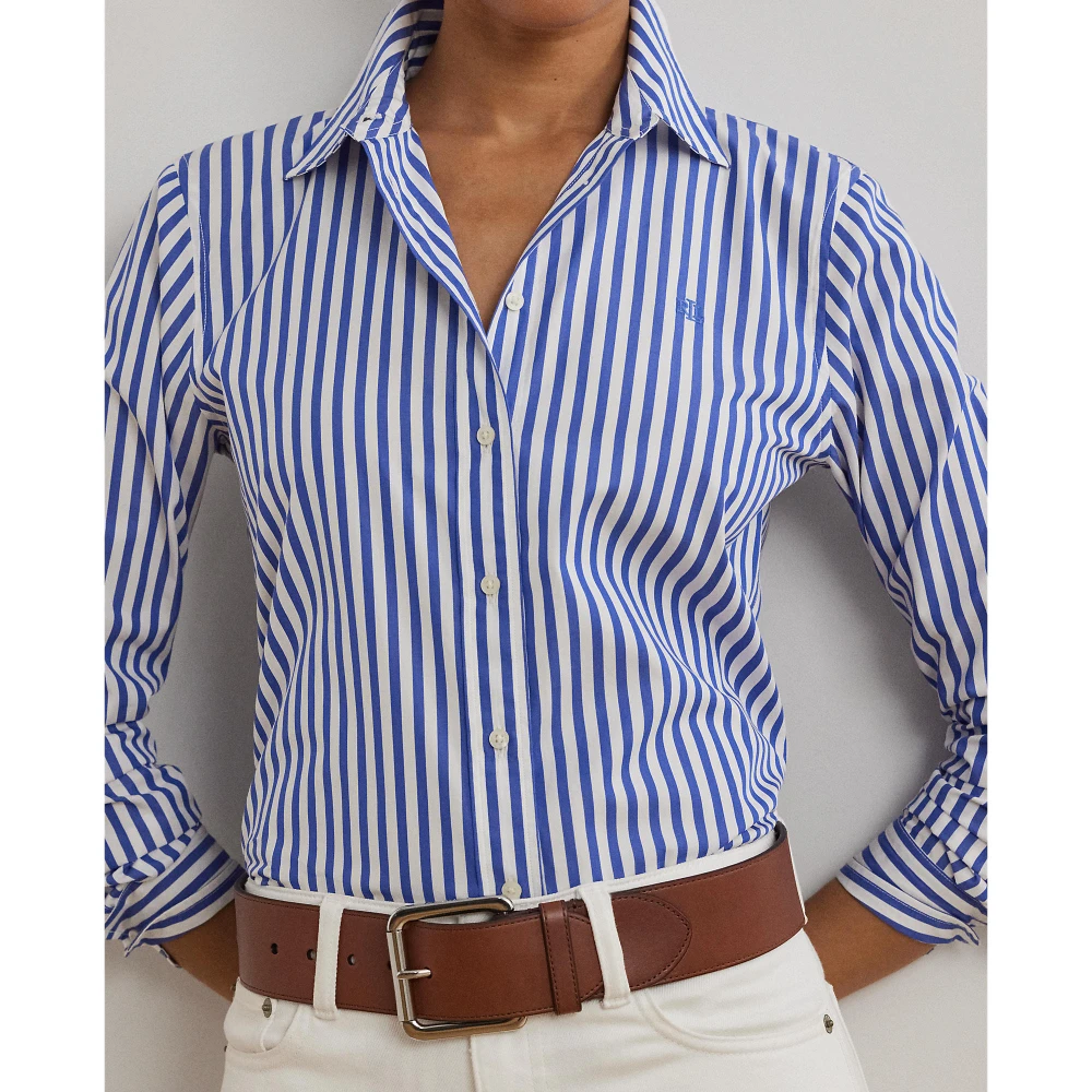 Πουκάμισο Classic Fit με Ρίγες από Ποπλίνα Lauren Ralph Lauren