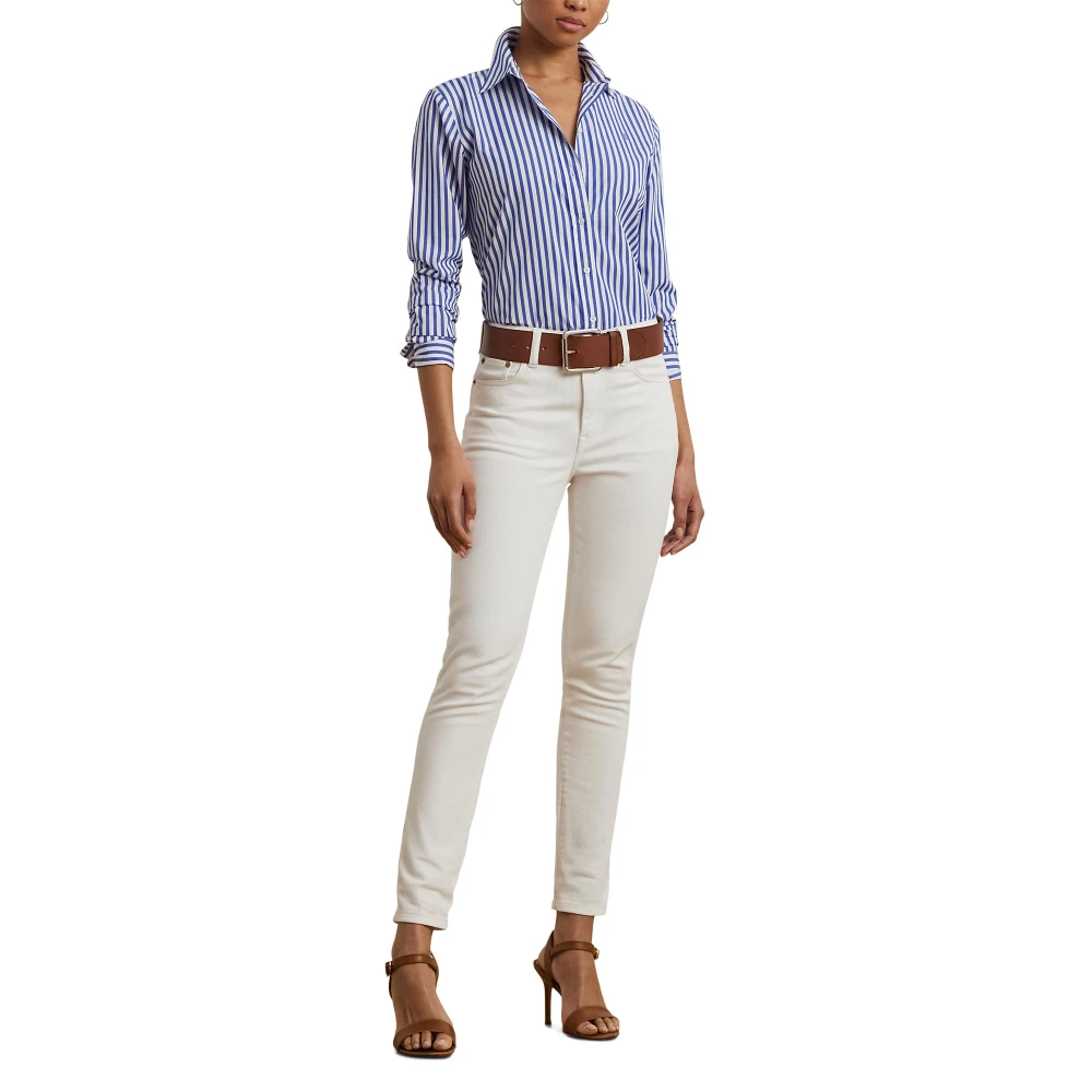 Πουκάμισο Classic Fit με Ρίγες από Ποπλίνα Lauren Ralph Lauren