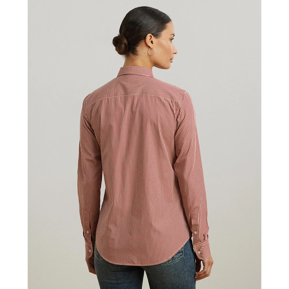 Πουκάμισο Classic Fit με Ρίγες από Ποπλίνα Lauren Ralph Lauren