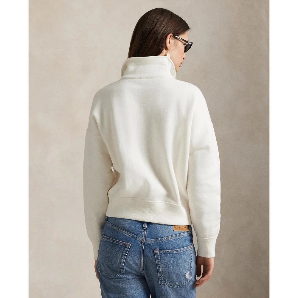 Φούτερ fleece με φερμουάρ στο 1/4 και λογότυπο Polo Ralph Lauren