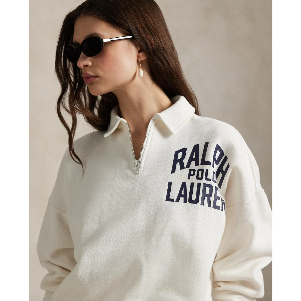 Φούτερ fleece με φερμουάρ στο 1/4 και λογότυπο Polo Ralph Lauren