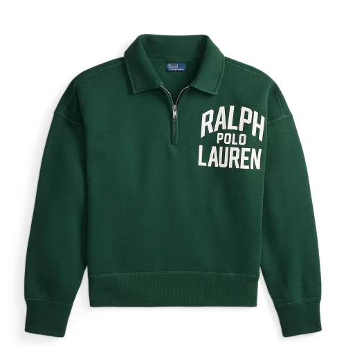 Φούτερ fleece με φερμουάρ στο 1/4 και λογότυπο Polo Ralph Lauren