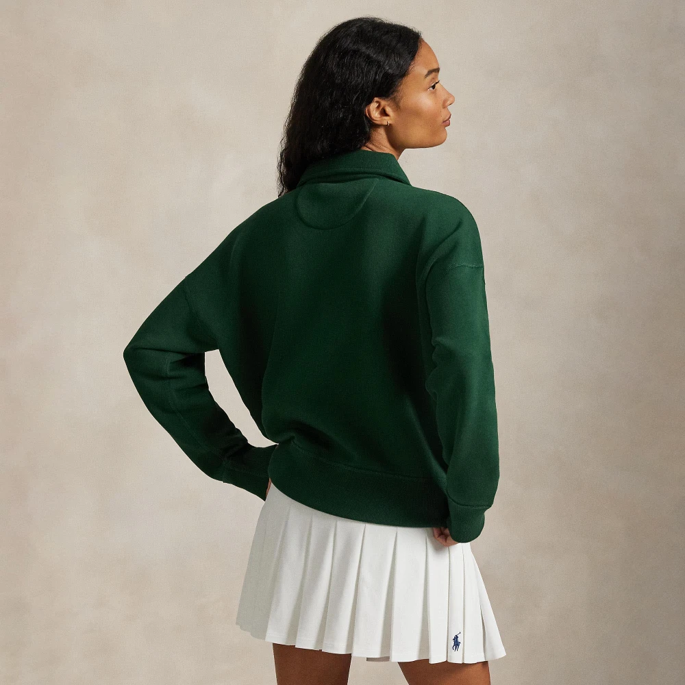 Φούτερ fleece με φερμουάρ στο 1/4 και λογότυπο Polo Ralph Lauren