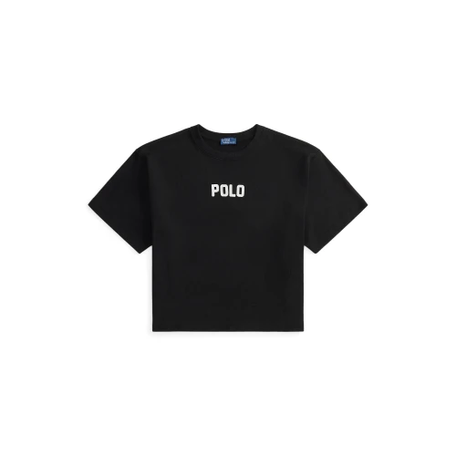 Μπλουζάκι με λαιμόκοψη crewneck από βαμβακερό ζέρσεϊ και λογότυπο Polo Ralph Lauren