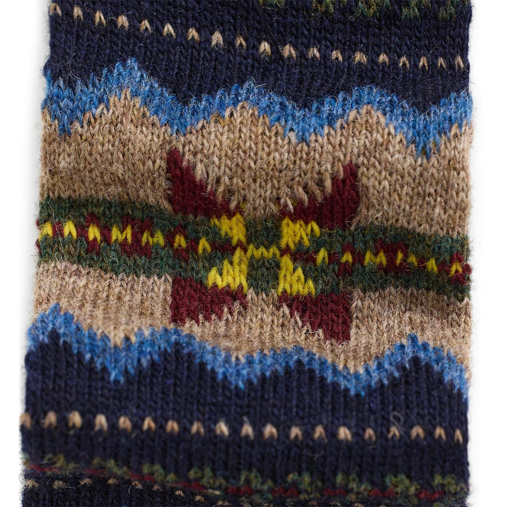 Πλεχτή γραβάτα Fair Isle από μαλλί Polo Ralph Lauren