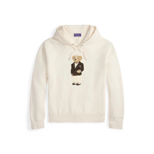Polo Bear Cotton-Cashmere Fleece Hoodie