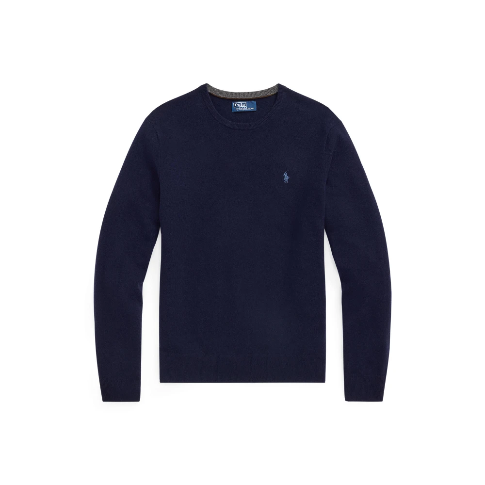 Μάλλινο πουλόβερ με λαιμόκοψη crewneck Polo Ralph Lauren