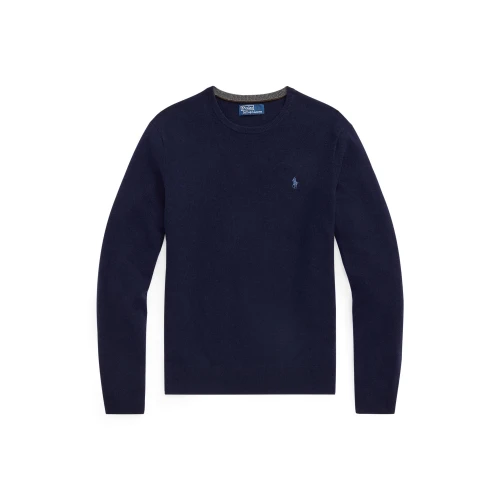Μάλλινο πουλόβερ με λαιμόκοψη crewneck Polo Ralph Lauren