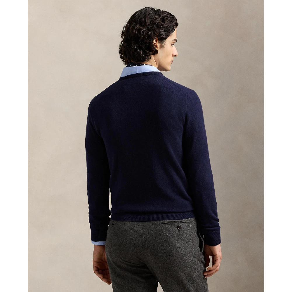 Μάλλινο πουλόβερ με λαιμόκοψη crewneck Polo Ralph Lauren