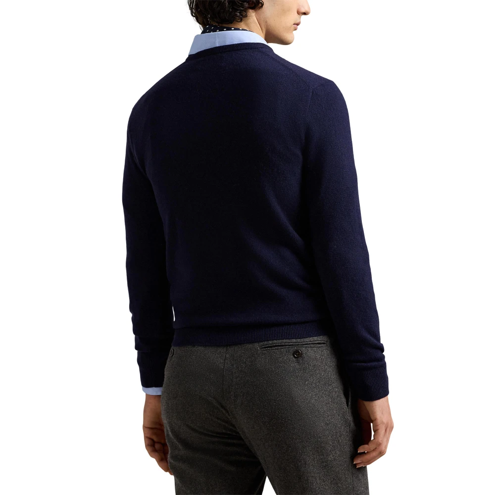 Μάλλινο πουλόβερ με λαιμόκοψη crewneck Polo Ralph Lauren