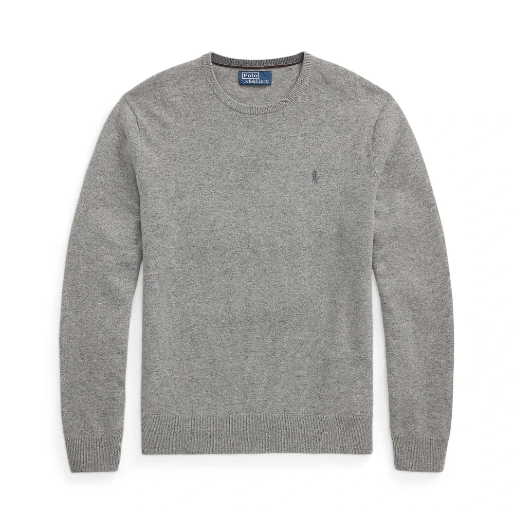 Μάλλινο πουλόβερ με λαιμόκοψη crewneck Polo Ralph Lauren