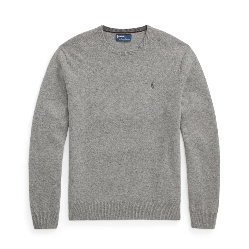Μάλλινο πουλόβερ με λαιμόκοψη crewneck Polo Ralph Lauren