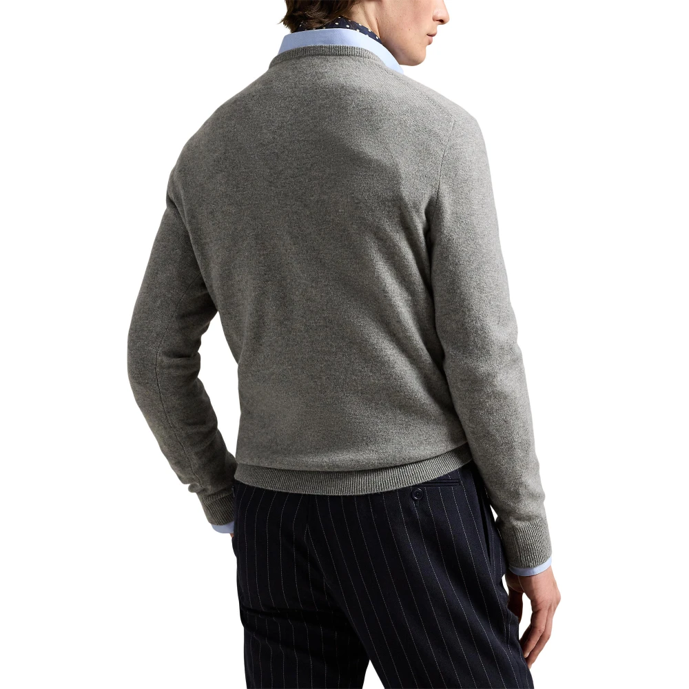 Μάλλινο πουλόβερ με λαιμόκοψη crewneck Polo Ralph Lauren