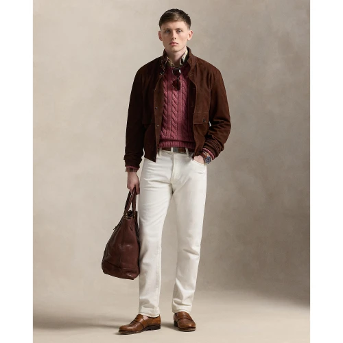 Βαμβακερό πουλόβερ με πλέξη κοτσίδα Polo Ralph Lauren