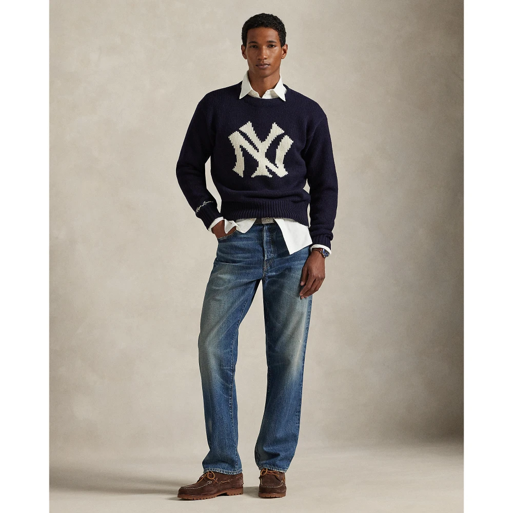 Πλεκτή μπλούζα Polo Ralph Lauren Yankees Polo Ralph Lauren.