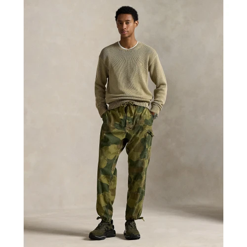 Πλεκτή μπλούζα από βαμβάκι Polo Ralph Lauren.