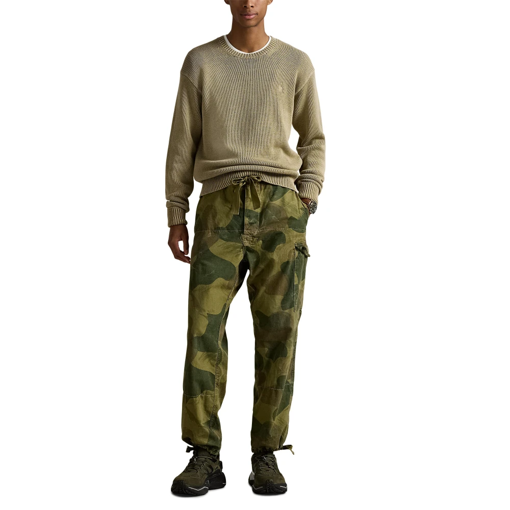 Πλεκτή μπλούζα από βαμβάκι Polo Ralph Lauren.