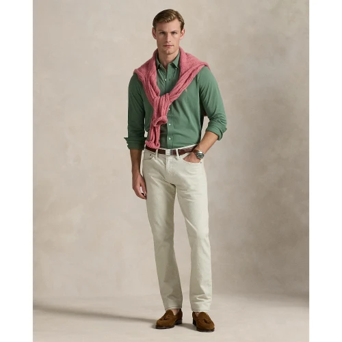 Πουκάμισο από πολύ ελαφρύ διχτυωτό ύφασμα Polo Ralph Lauren
