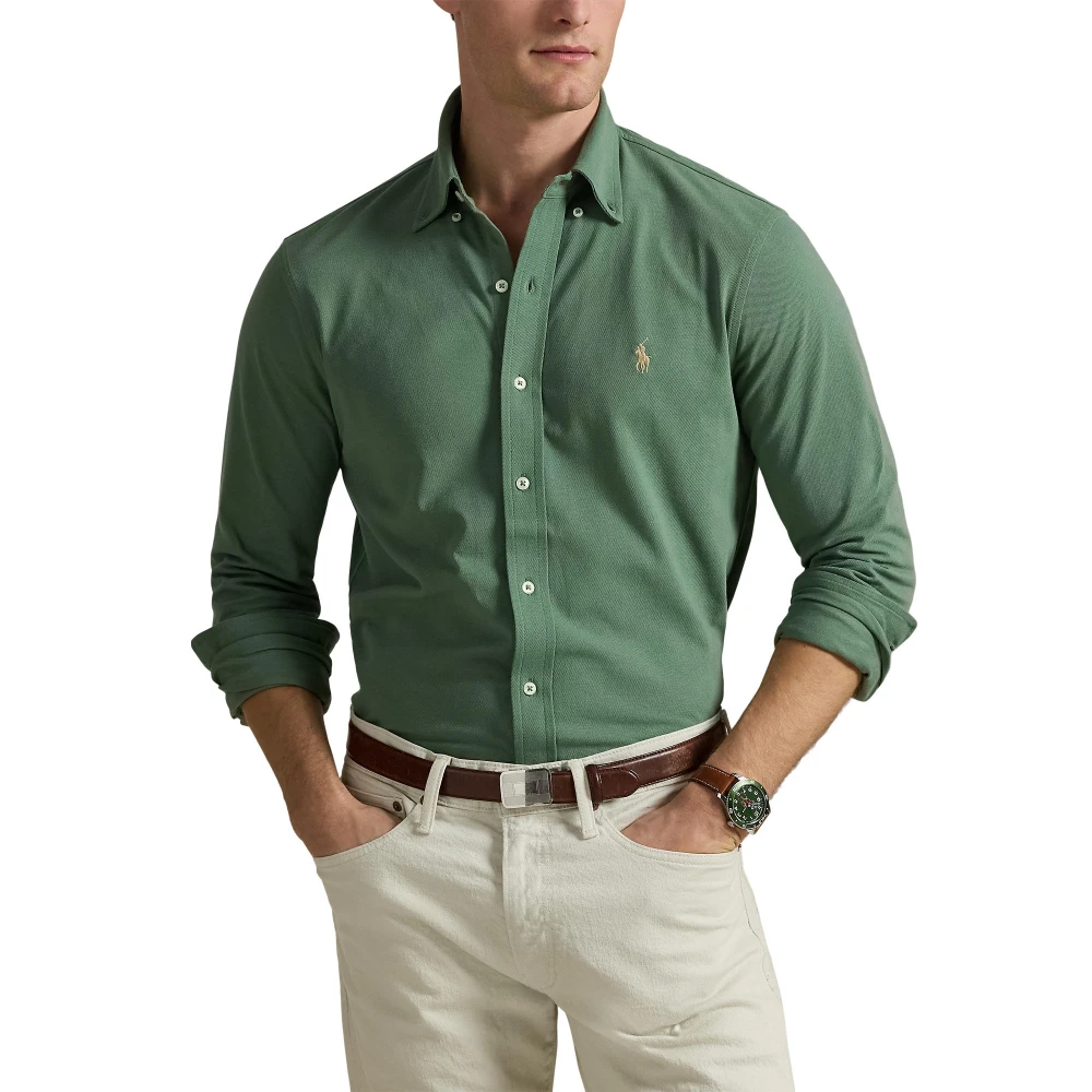 Πουκάμισο από πολύ ελαφρύ διχτυωτό ύφασμα Polo Ralph Lauren