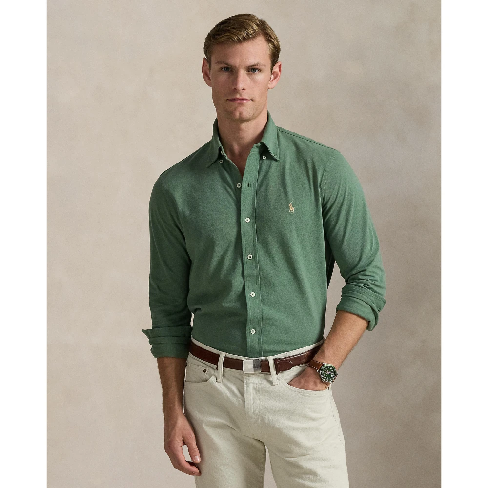 Πουκάμισο από πολύ ελαφρύ διχτυωτό ύφασμα Polo Ralph Lauren