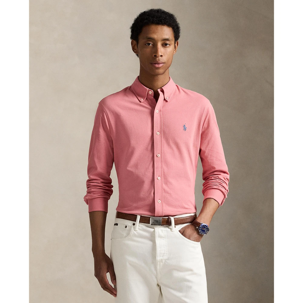 Πουκάμισο από πολύ ελαφρύ διχτυωτό ύφασμα Polo Ralph Lauren