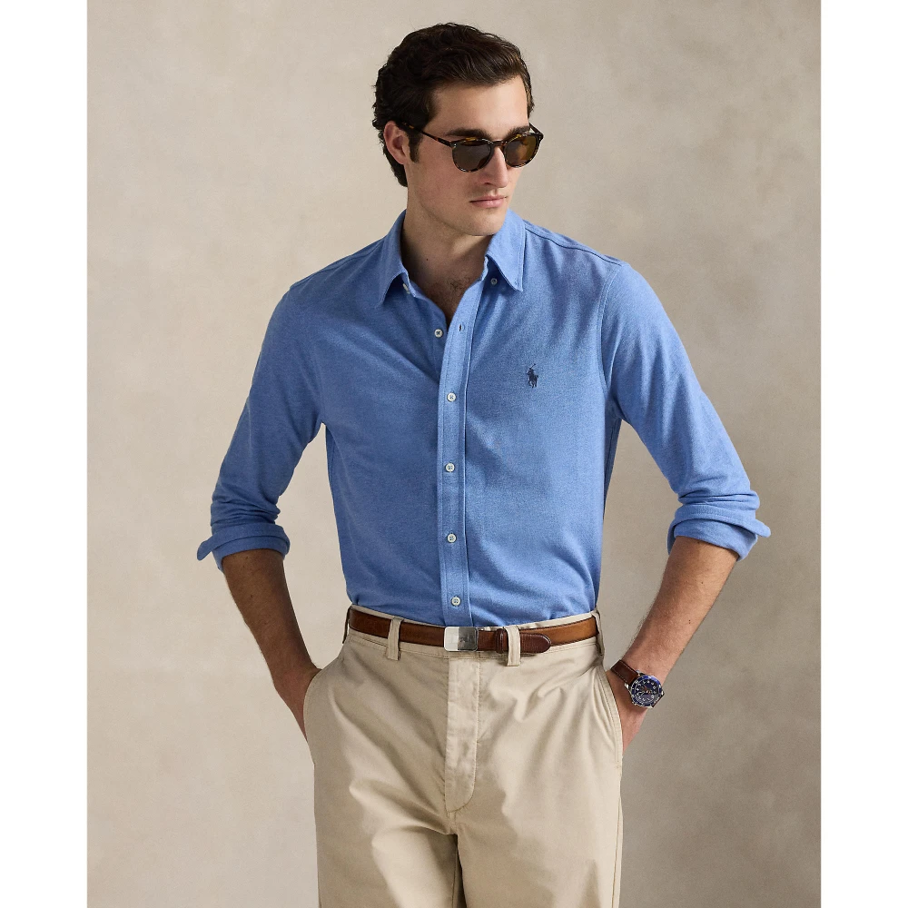 Πουκάμισο από πολύ ελαφρύ διχτυωτό ύφασμα Polo Ralph Lauren