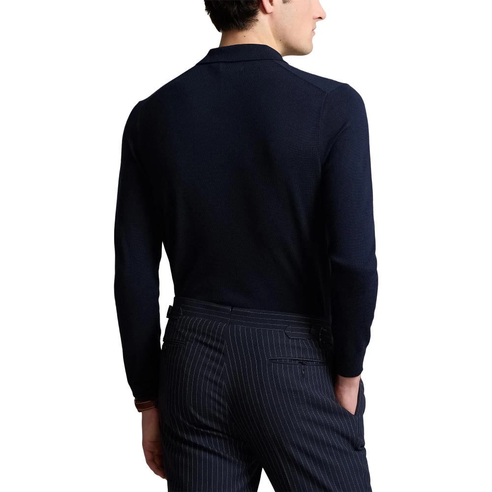 Μάλλινο πουλόβερ με γιακά Polo Polo Ralph Lauren