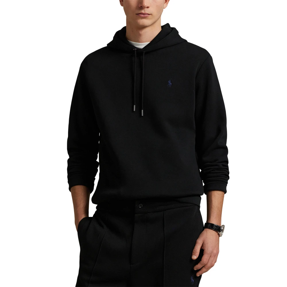 Φούτερ με κουκούλα από διπλή πλέξη Polo Ralph Lauren