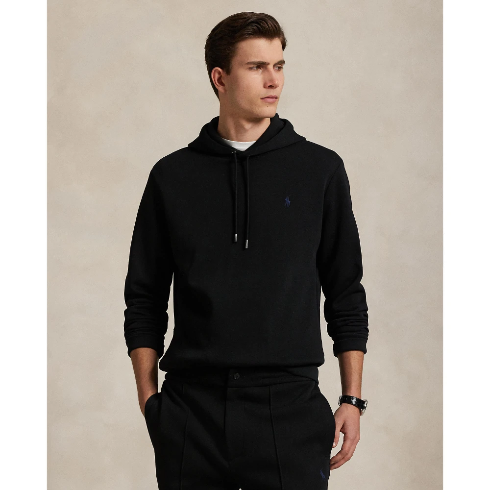 Φούτερ με κουκούλα από διπλή πλέξη Polo Ralph Lauren
