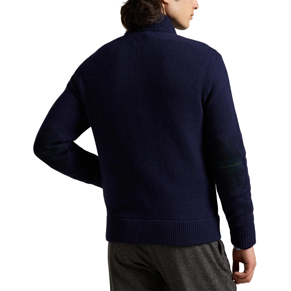 Πλεκτό The Polo Tartan με φερμουάρ Polo Ralph Lauren.