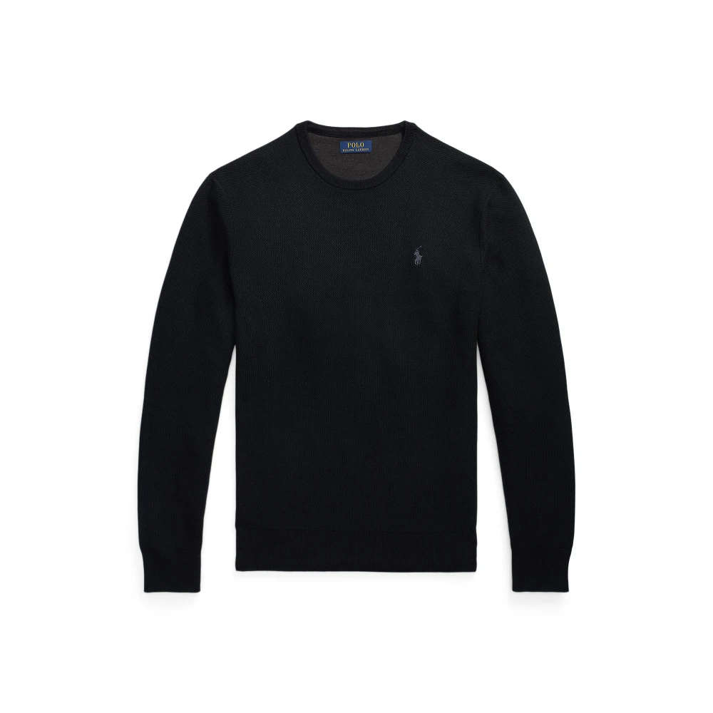 Πλεκτή μπλούζα με βαμβάκι σε ύφανση mesh Polo Ralph Lauren