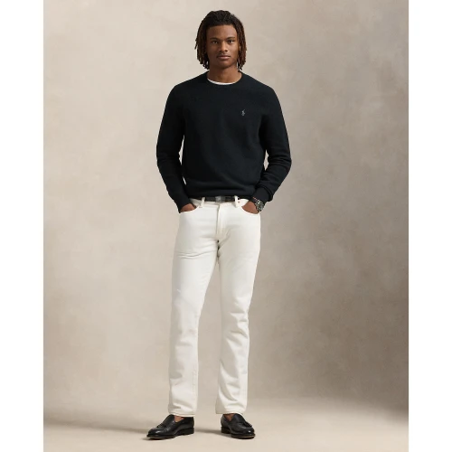 Πλεκτή μπλούζα με βαμβάκι σε ύφανση mesh Polo Ralph Lauren