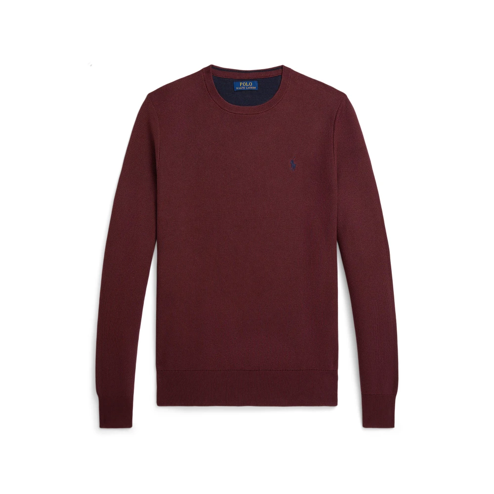 Πλεκτή μπλούζα με βαμβάκι σε ύφανση mesh Polo Polo Ralph Lauren