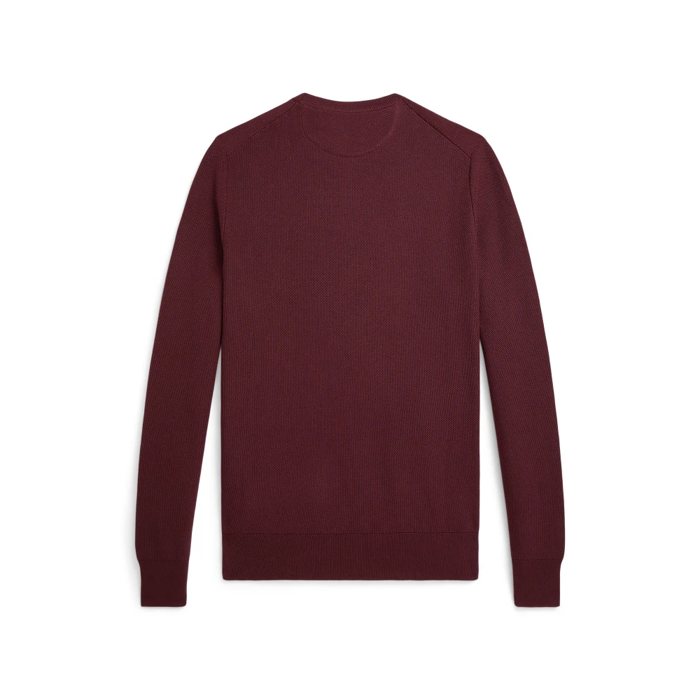 Πλεκτή μπλούζα με βαμβάκι σε ύφανση mesh Polo Polo Ralph Lauren