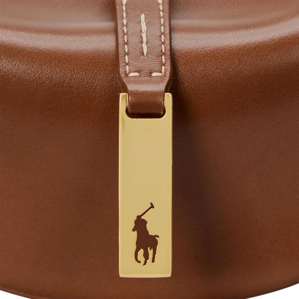 Μίνι τσάντα ώμου Polo ID από δέρμα Polo Polo Ralph Lauren