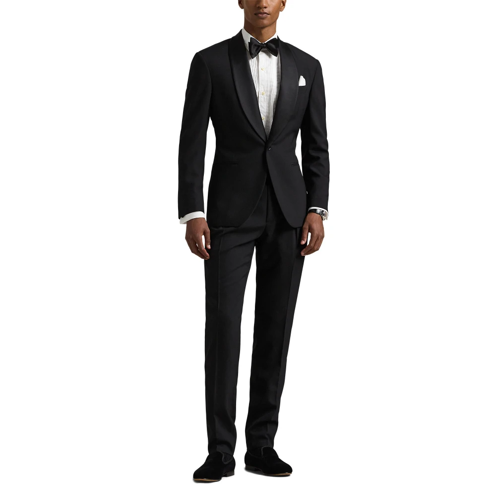 Σμόκιν Polo Tailored από Μάλλινο Barathea με Σατέν Γιακά Shawl Polo Polo Ralph Lauren