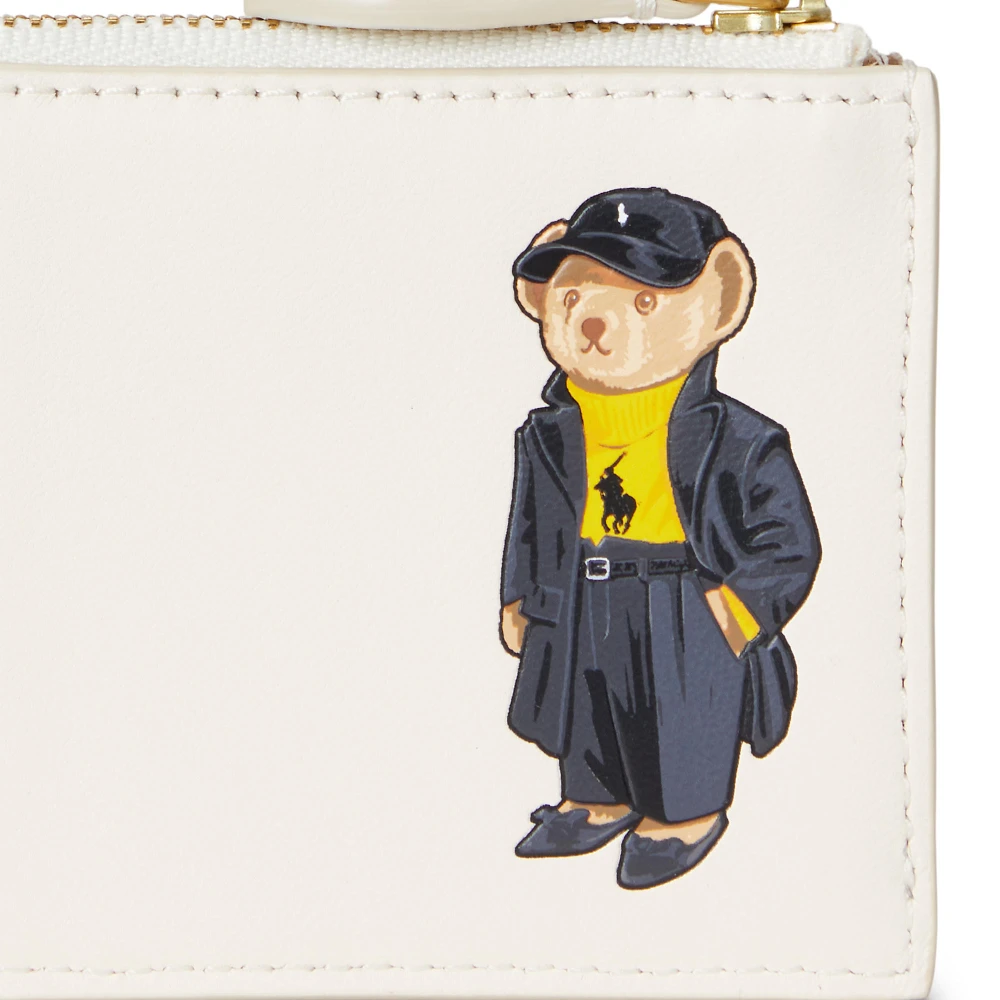 Θήκη Καρτών Polo Bear από Δέρμα Polo Ralph Lauren.