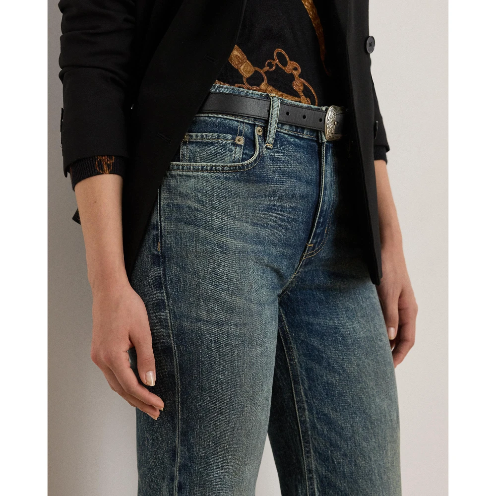 Τζιν παντελόνι με καμπάνα και ψηλή μέση Polo Lauren Ralph Lauren