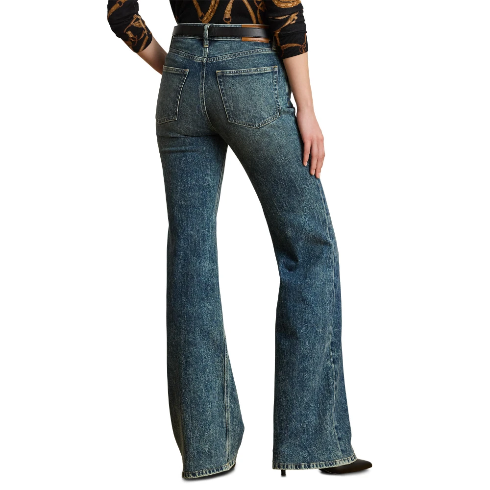 Τζιν παντελόνι με καμπάνα και ψηλή μέση Polo Lauren Ralph Lauren
