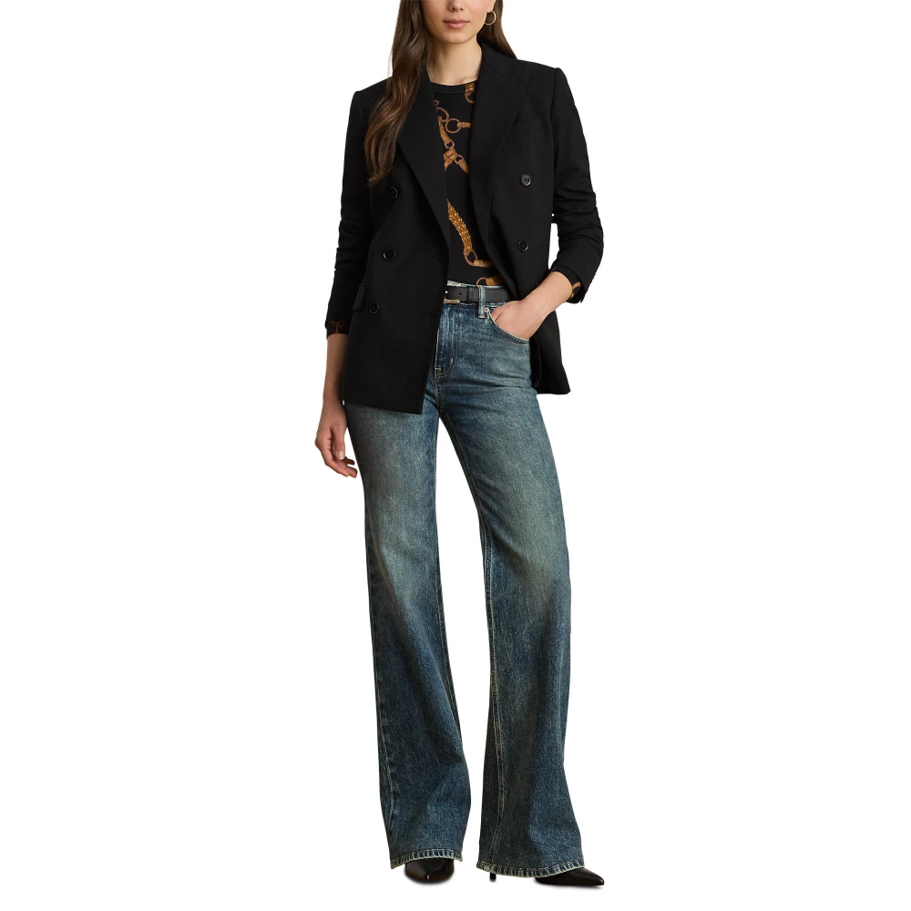 Τζιν παντελόνι με καμπάνα και ψηλή μέση Polo Lauren Ralph Lauren