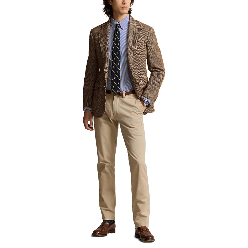 Πουκάμισο Slim Fit Ριγέ από Ελαστικό Ποπλίνα Polo Ralph Lauren