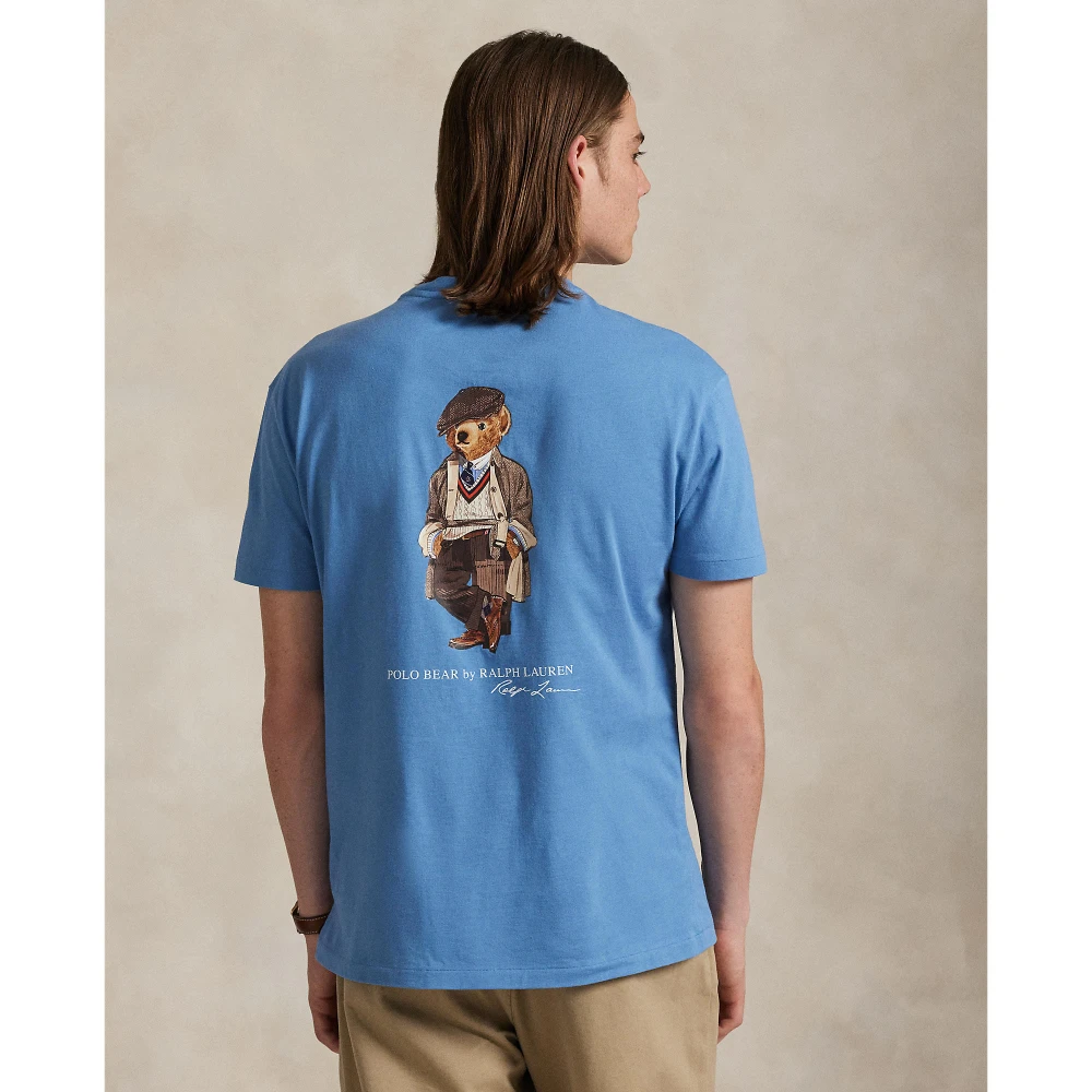 Custom Slim Fit Polo Bear Jersey T-Shirt Polo Ralph Lauren
