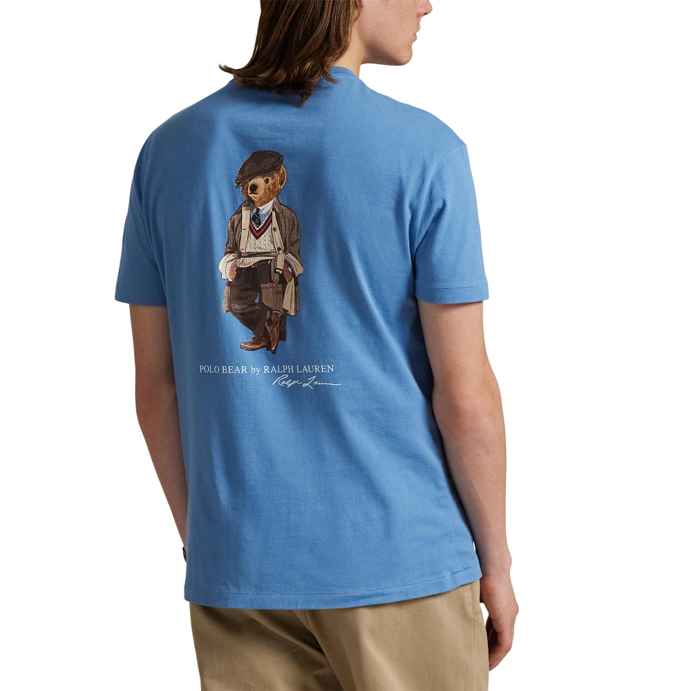 Custom Slim Fit Polo Bear Jersey T-Shirt Polo Ralph Lauren