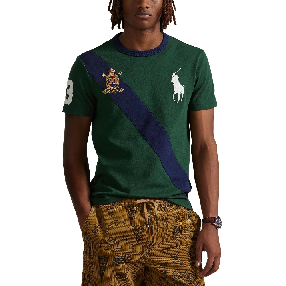 Custom Slim Fit T-shirt 20ης Επετείου Polo Ralph Lauren