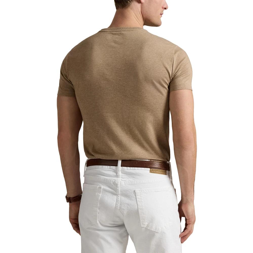 Custom Slim Fit Jersey T-shirt με στρογγυλή λαιμόκοψη Polo Ralph Lauren