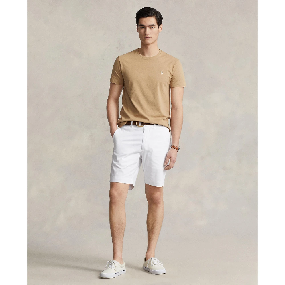 Custom Slim Fit Jersey T-shirt με στρογγυλή λαιμόκοψη Polo Ralph Lauren