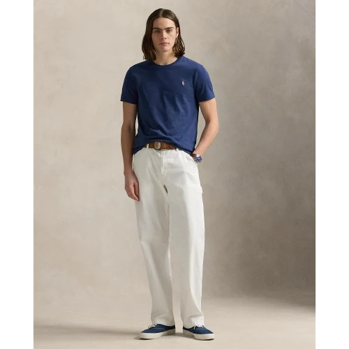 Custom Slim Fit Jersey T-shirt με στρογγυλή λαιμόκοψη Polo Ralph Lauren
