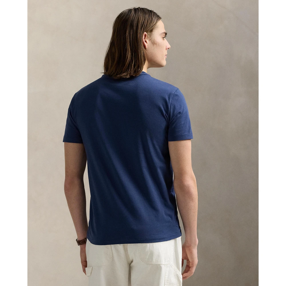 Custom Slim Fit Jersey T-shirt με στρογγυλή λαιμόκοψη Polo Ralph Lauren