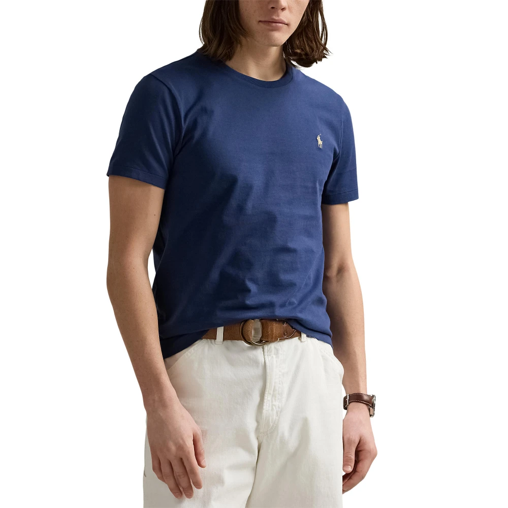 Custom Slim Fit Jersey T-shirt με στρογγυλή λαιμόκοψη Polo Ralph Lauren